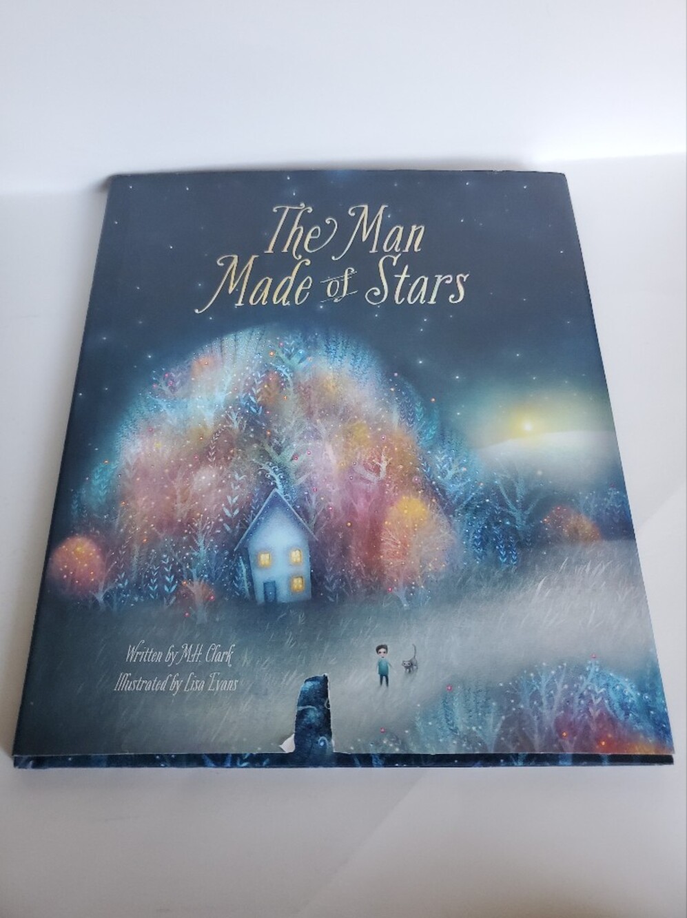 The Man Made of Stars By M.h Clark Hardcover Signed Preowned